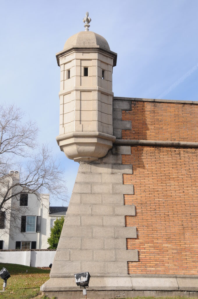 Historic Fort Conde in downtown Mobile Alabama