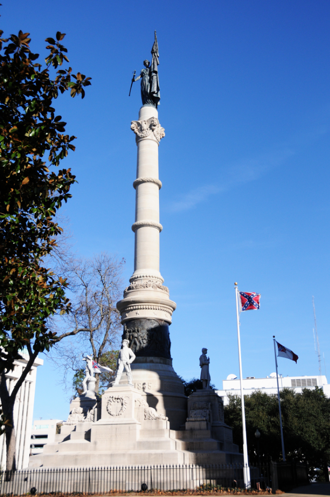 Monument at the Alabama State Capitol in Montgomery