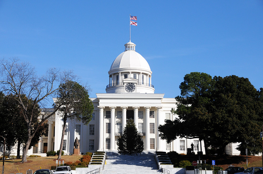Alabama State Capitol in Montgomery