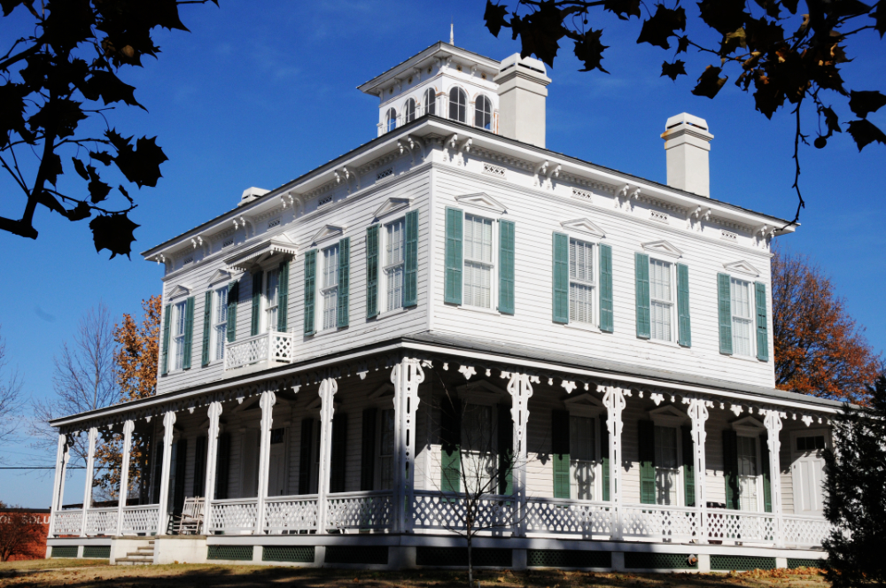 Historic mansion at Old Alabama Town