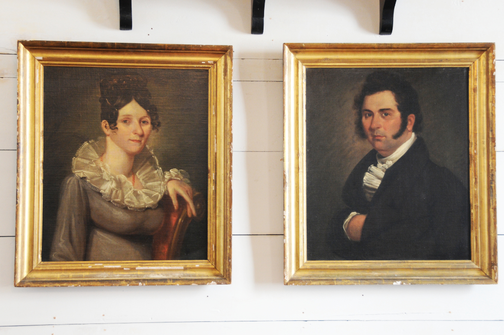 Historic portraits in Old Alabama Town