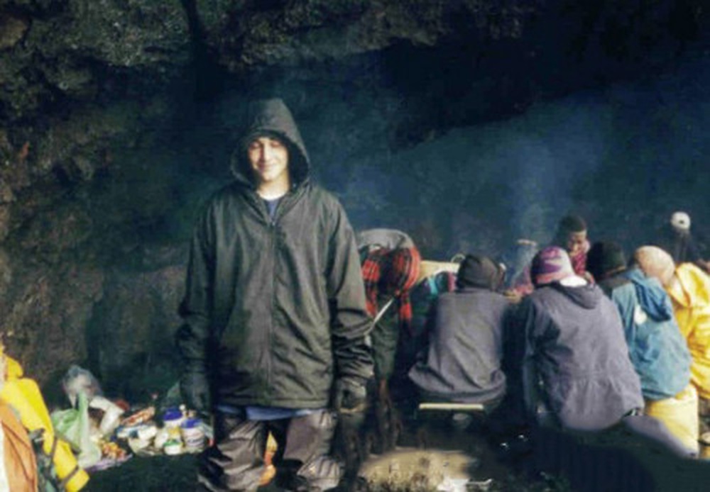 Me at camp on Mount Kilimanjaro in 1999