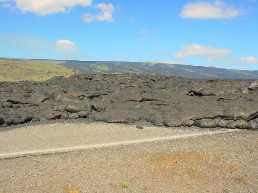 Hawaii Big Island 1983 Lava Flow
