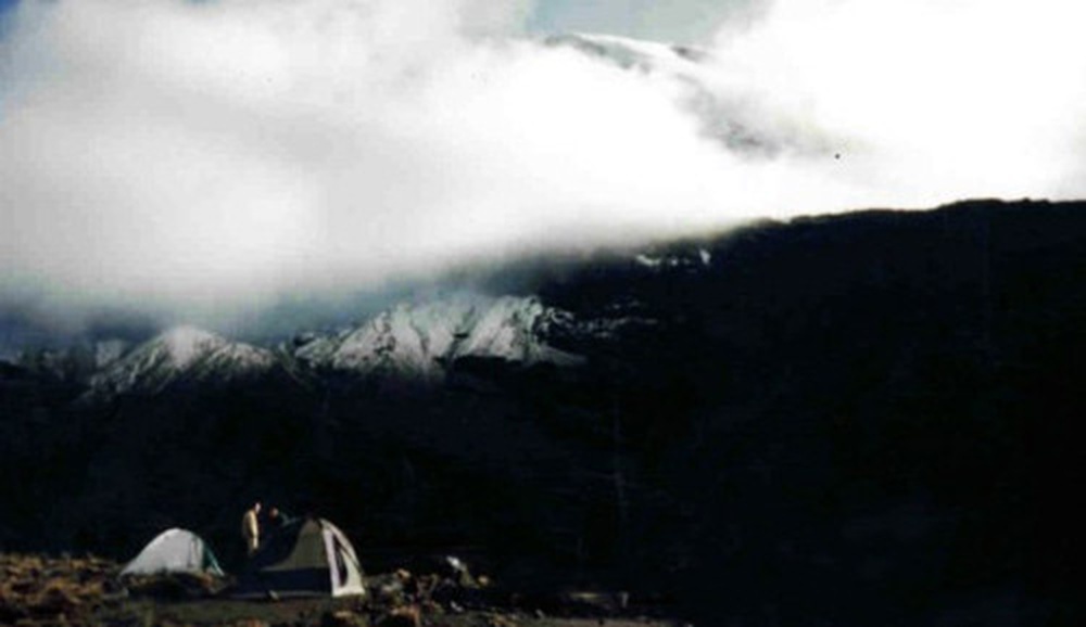Camp on Mount Kilimanjaro