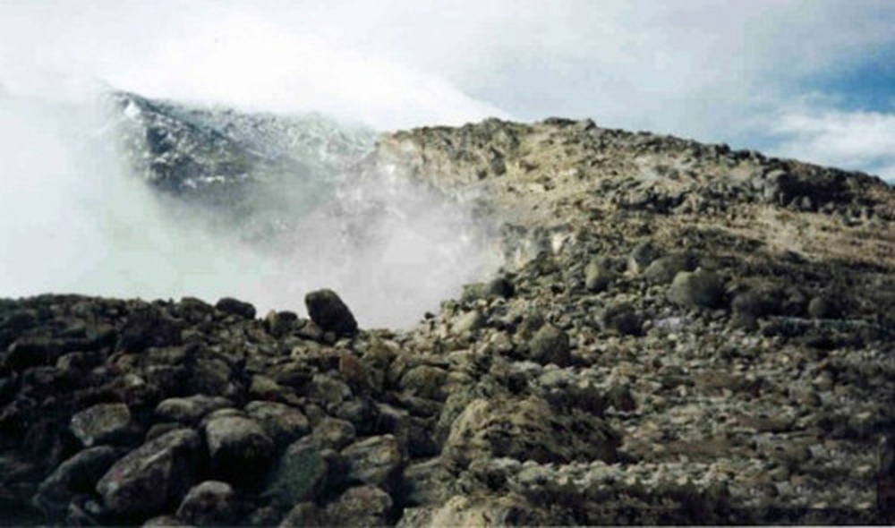 Alpine desert on Mount Kilimanjaro