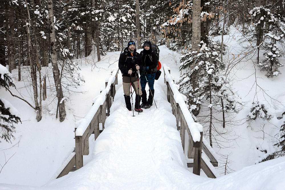 Winter hiking on Mt. Mansfield