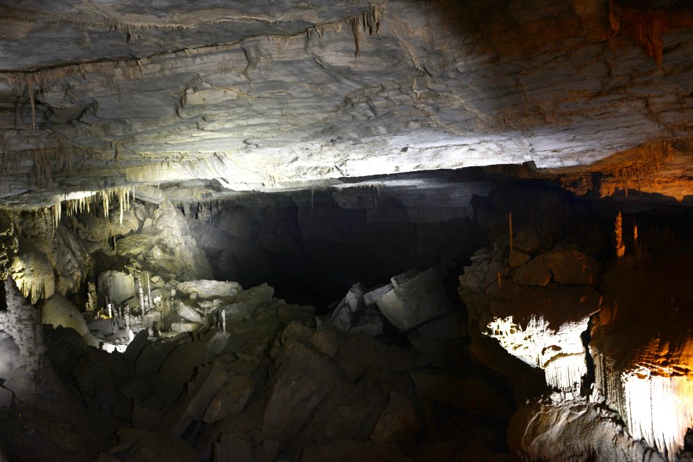 End of the Cathedral Caverns tour