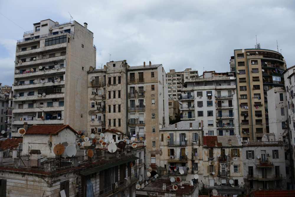 Residential apartment buildings in Algiers