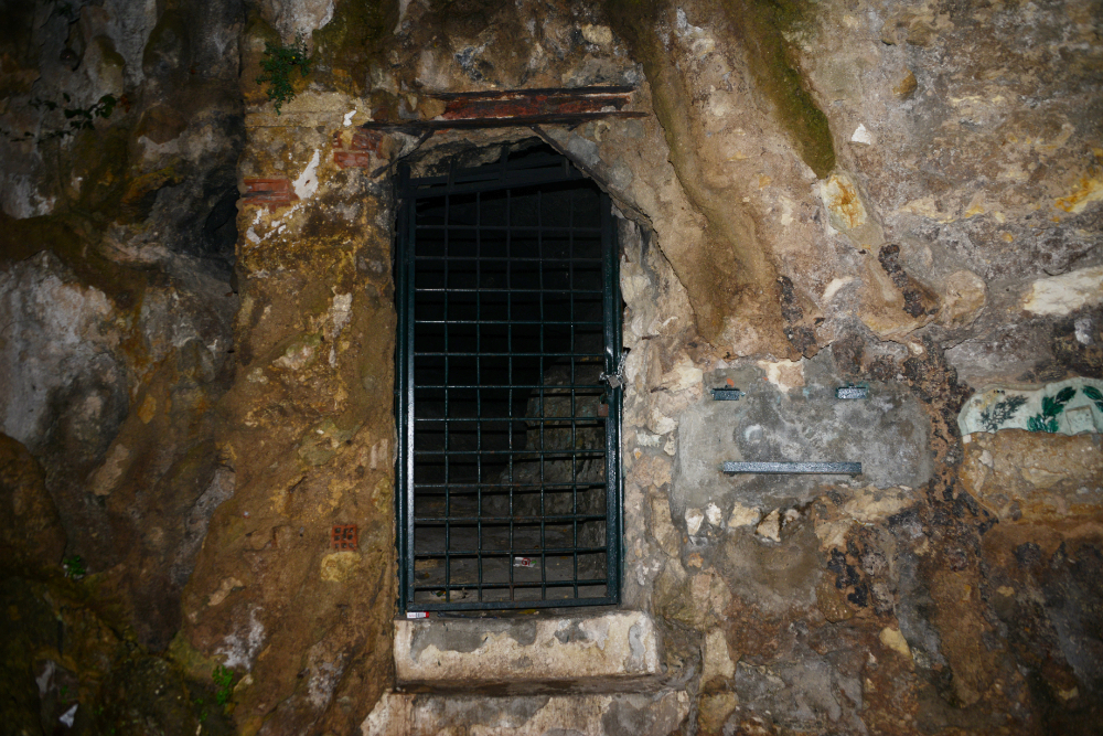 Door associated with the captivity of Miguel de Cervantes in Algiers