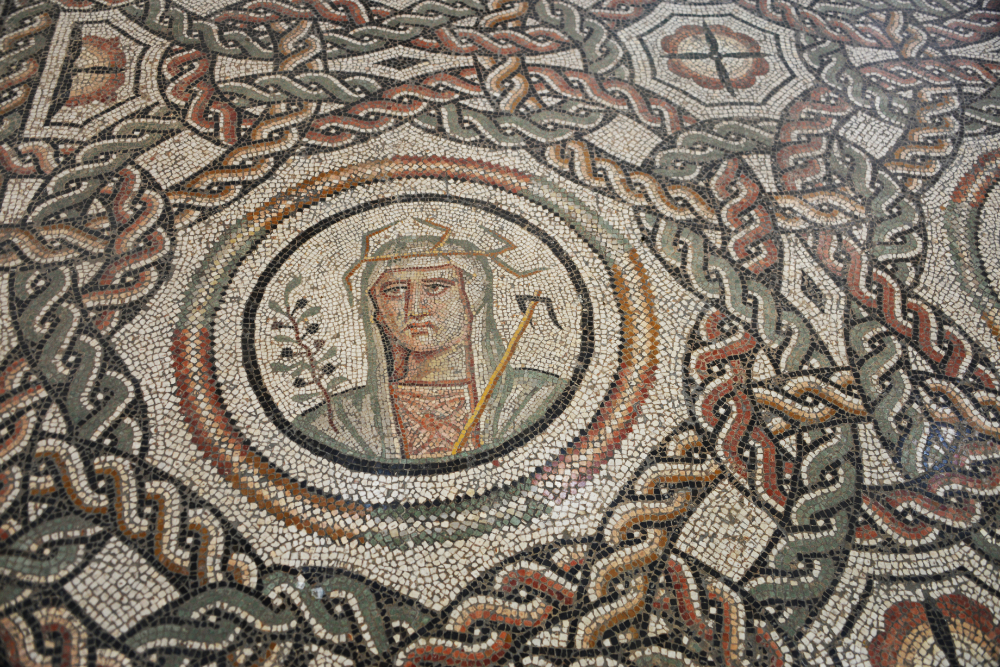 Mosaic of the Four Seasons from Ain Beida near Timgad