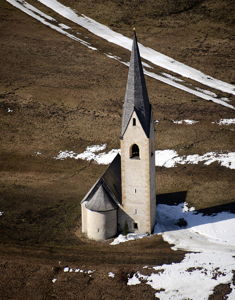 Church in the alpine village of Grossdorf, Austria
