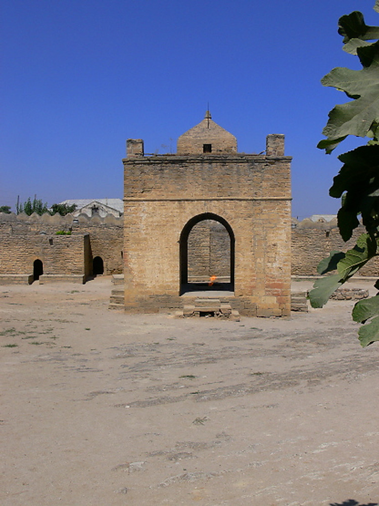 Ateshgah Fire Temple near Baku, Azerbaijan