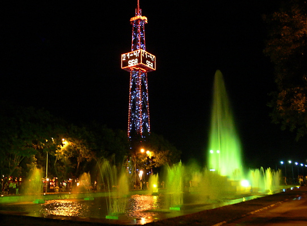Fountain Square in central Baku