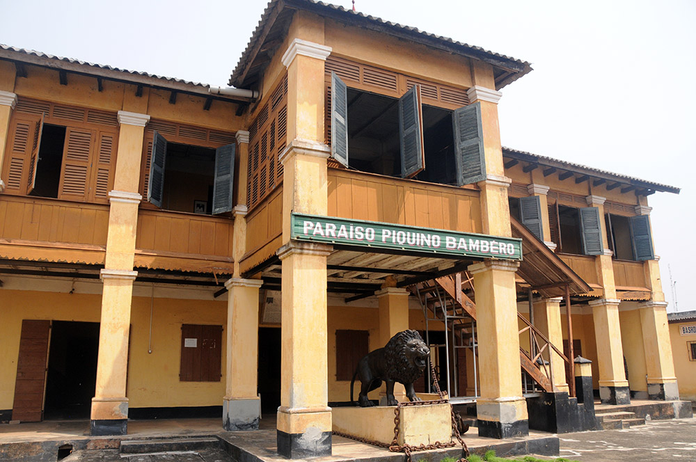 Museum building in Porto-Novo, Benin