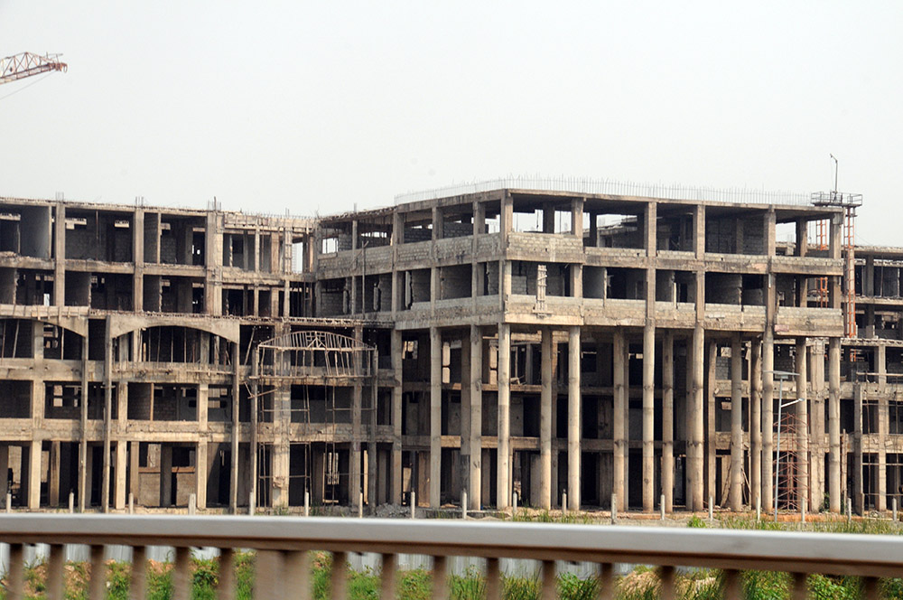 National Assembly building in Porto-Novo, the capital of Benin