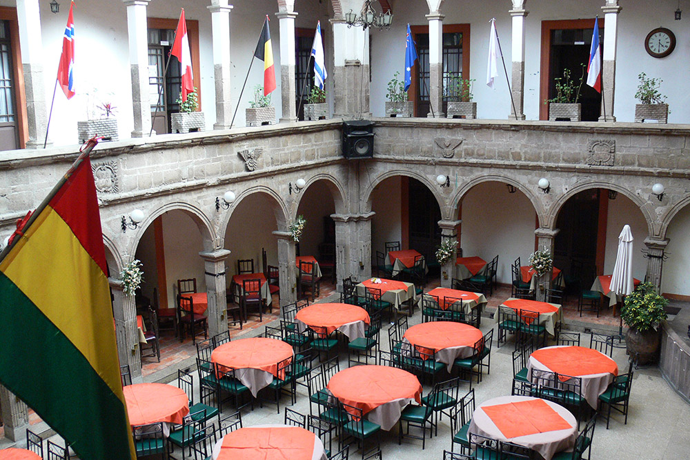 Restaurant in La Paz, Bolivia