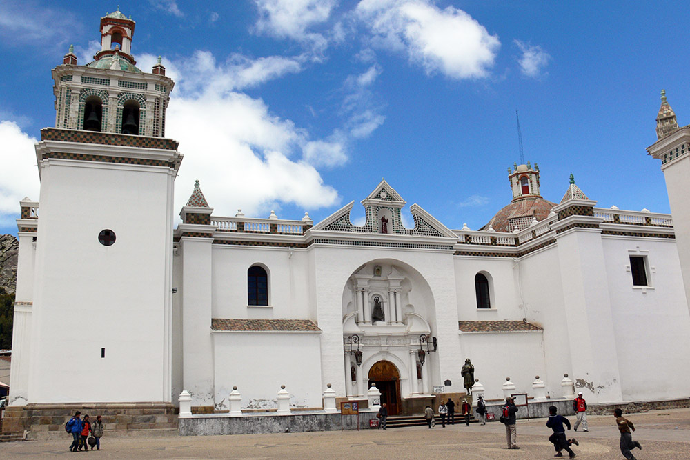 Basilica of Our Lady of Copacabana in Bolivia