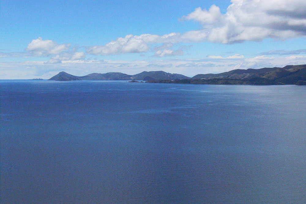 Lake Titicaca in Bolivia