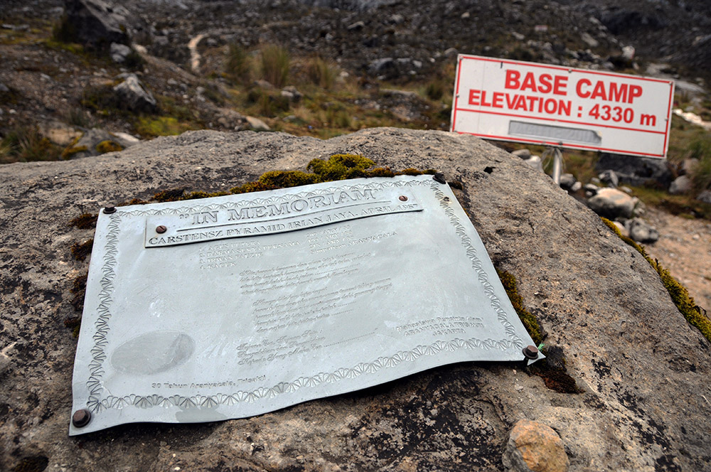Base Camp at Carstensz Pyramid