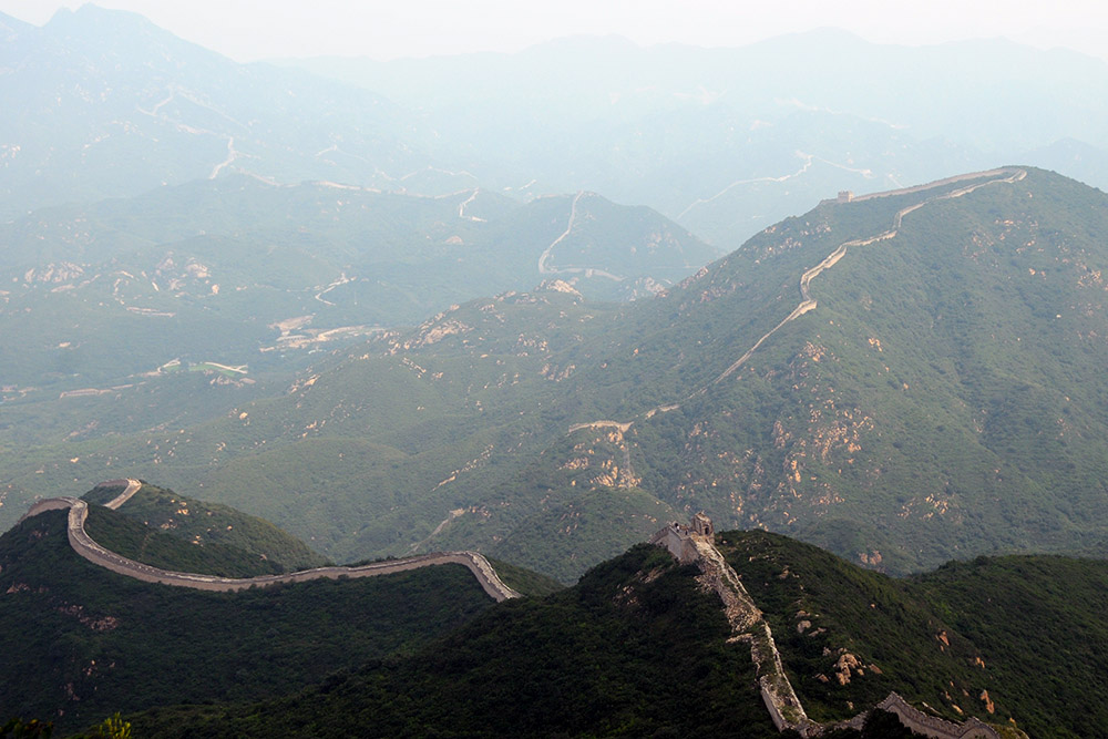 Great Wall of China north of Beijing