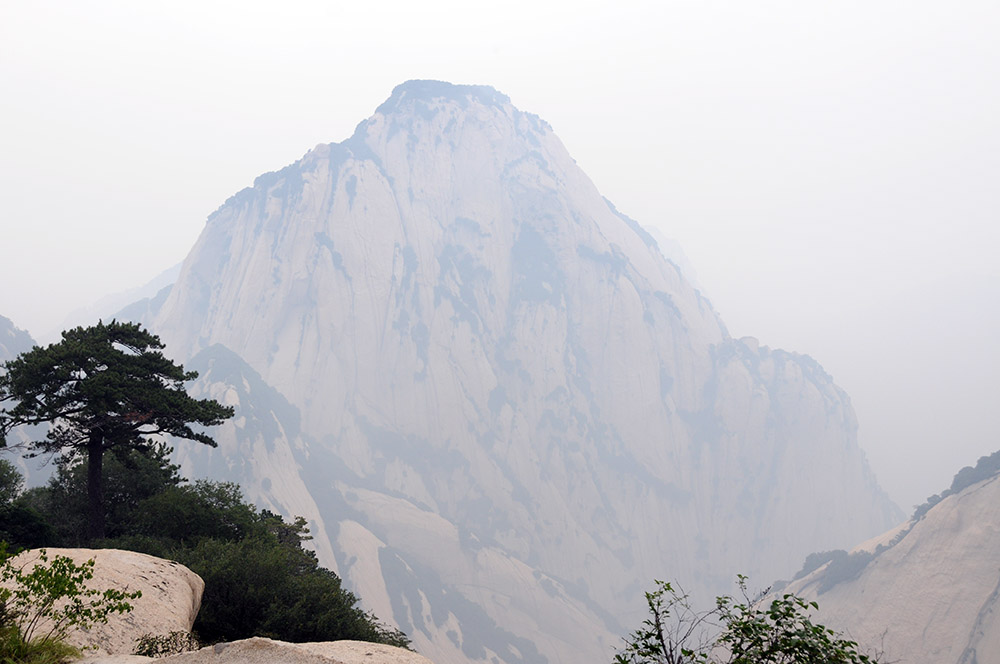 Peak at Mount Huashan in China