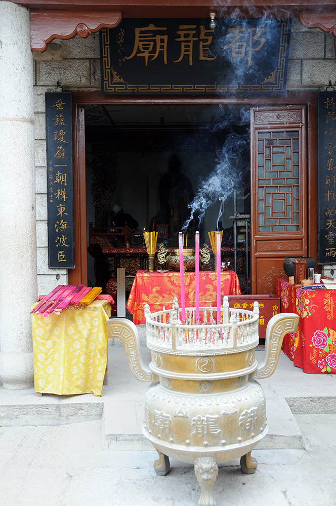 Temple on Mount Huashan