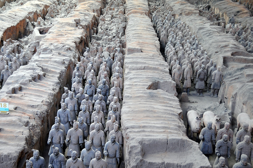 Terracotta Warriors near Xi'an