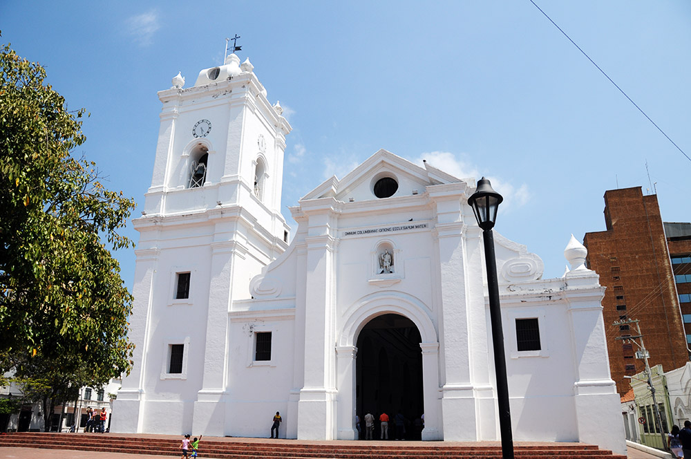 Cathedral in Santa Marta Colombia