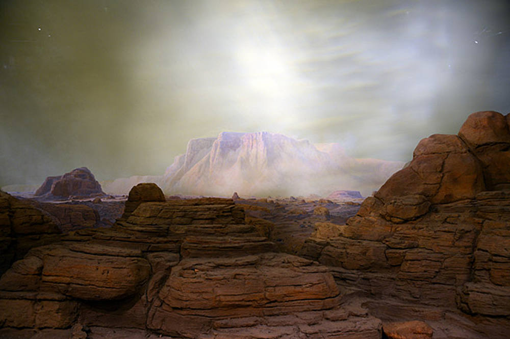 Mars exhibit at the Denver Museum of Nature and Science