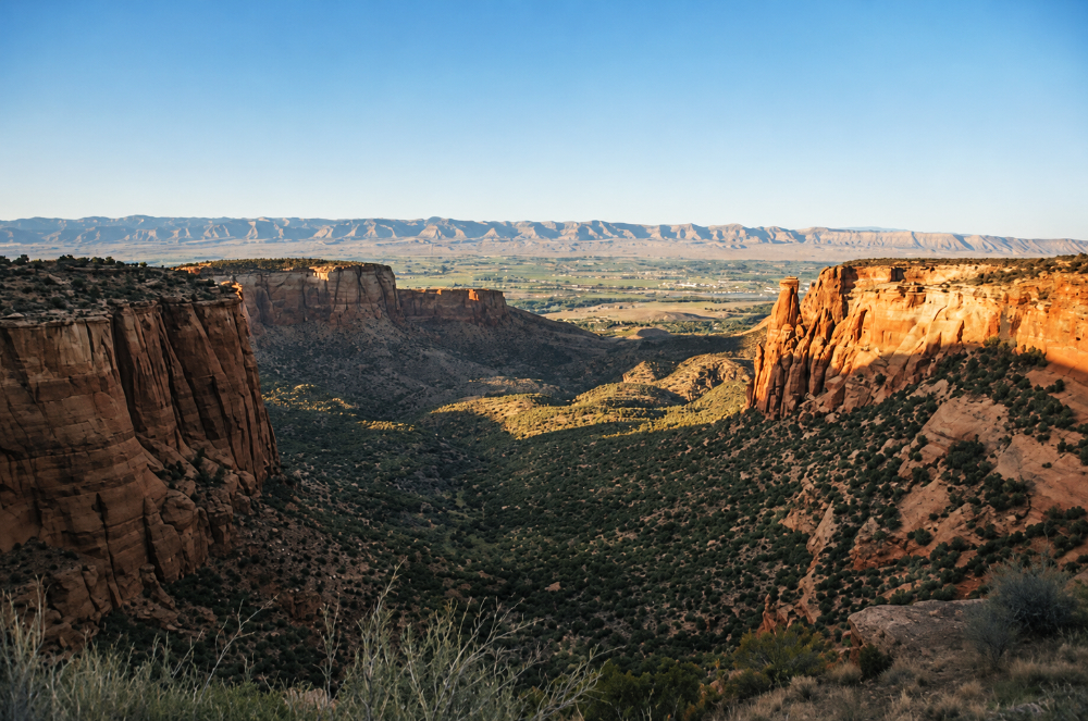 Canyon in Colorado National Monument