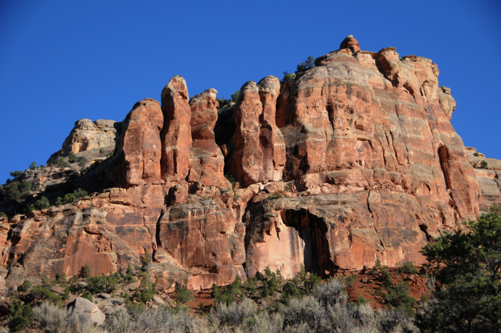 Mountains in Colorado National Monument