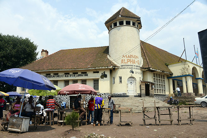 Market in Goma Market area in Goma