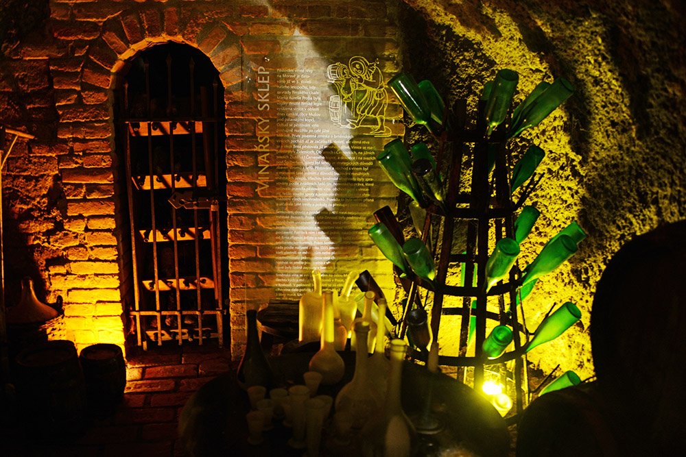 Underground labyrinth beneath Brno