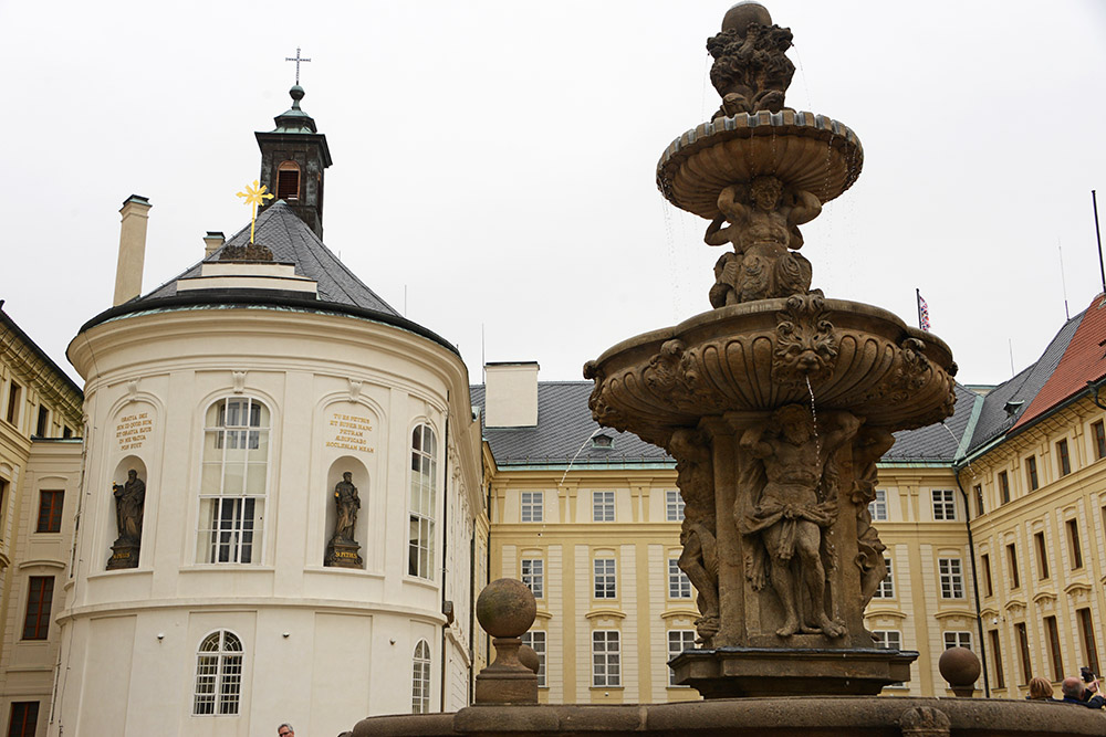 Courtyard at Prague Castle