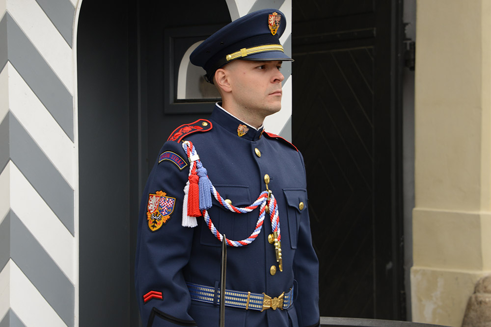 Guard at Prague Castle
