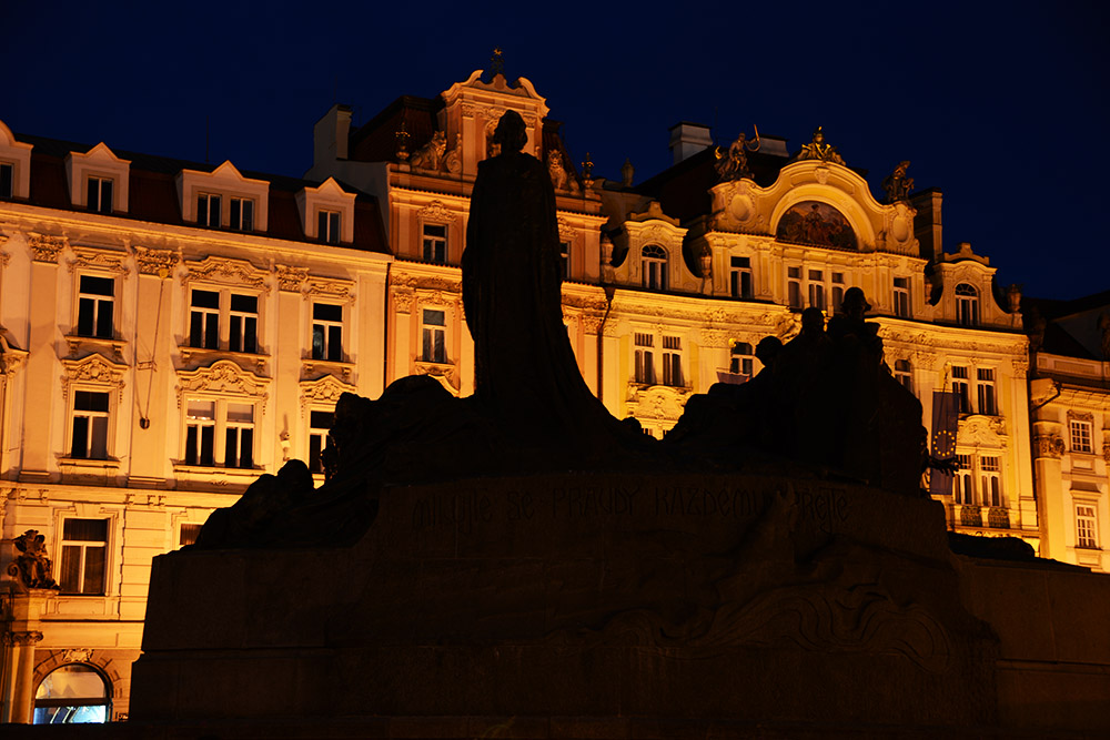 Jan Hus Memorial in Prague