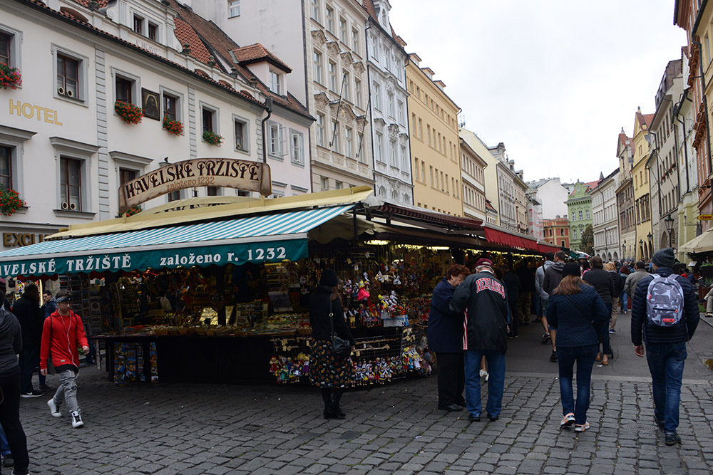 Havelske Trziste market in Prague