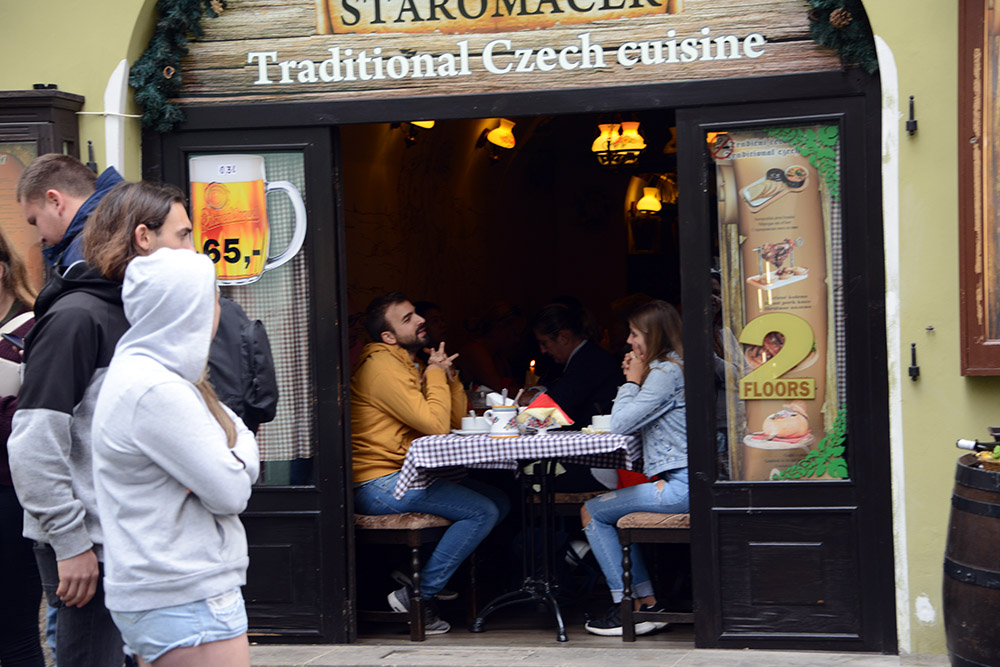 Restaurant in Prague Czechia
