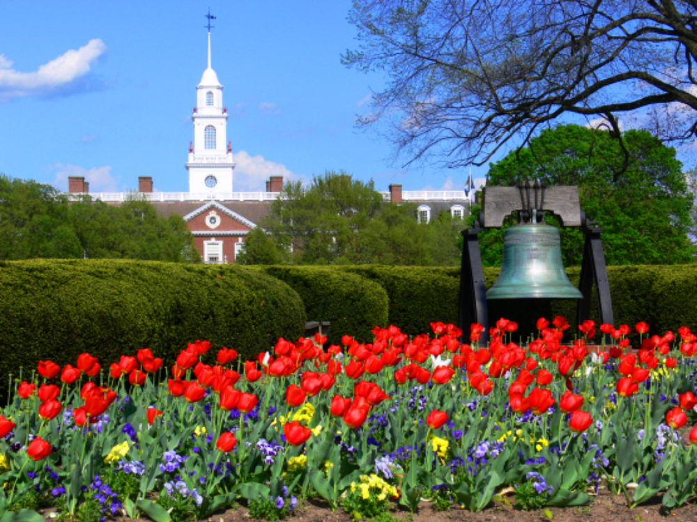 Delaware State Capitol building in Dover