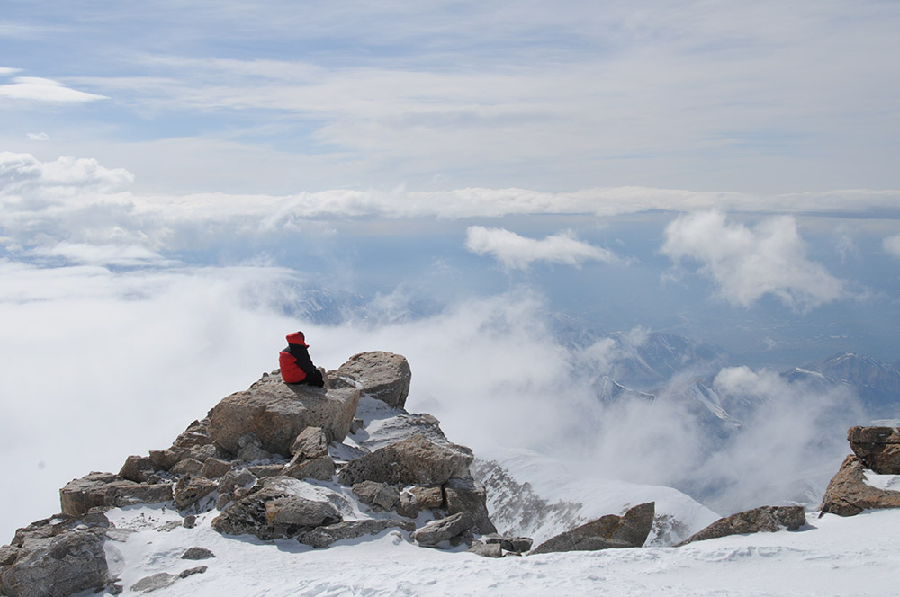 View from the End of the World at Denali High Camp