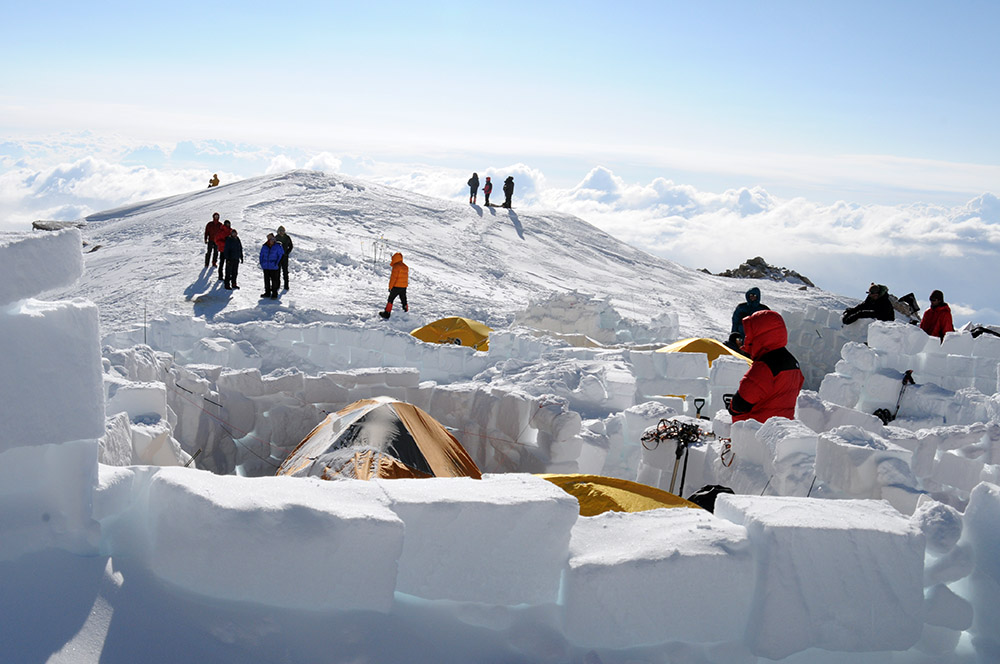 Denali High Camp at 17,200 feet
