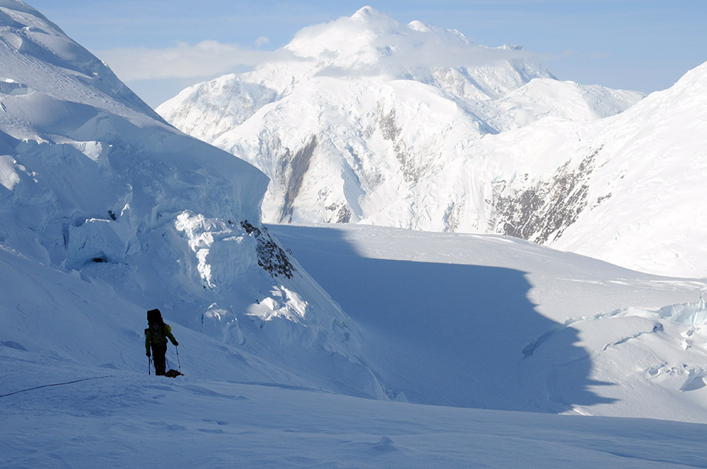 Climbing Motorcycle Hill on Denali