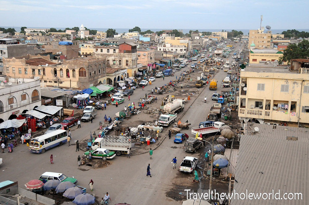 View over downtown Djibouti City