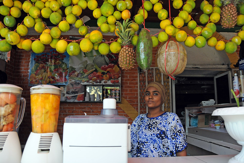 Juice bar in Djibouti City