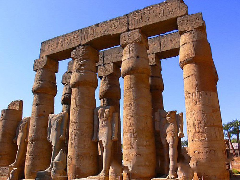 Egypt Luxor Columns