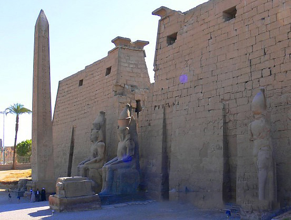 Egypt Luxor Entrance