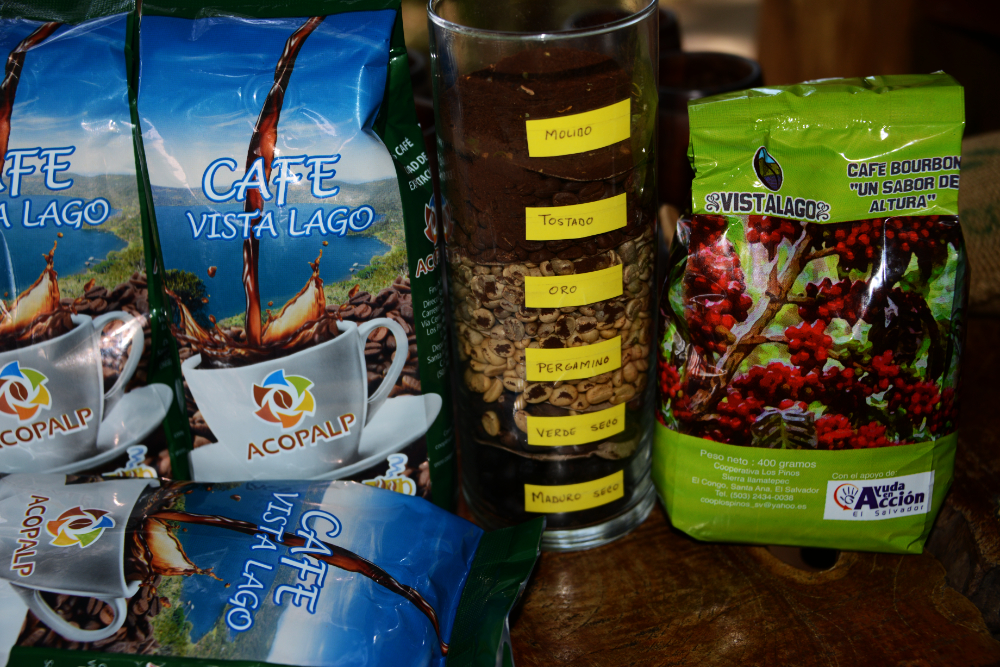 Coffee from Cerro Verde in El Salvador