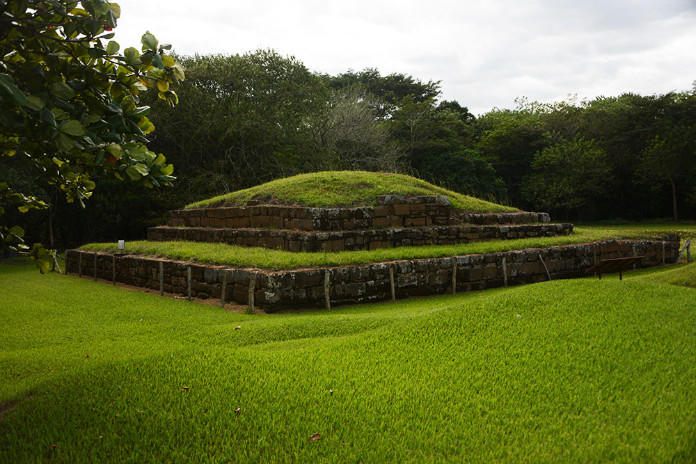 El Salvador San Andres Old Pyramid