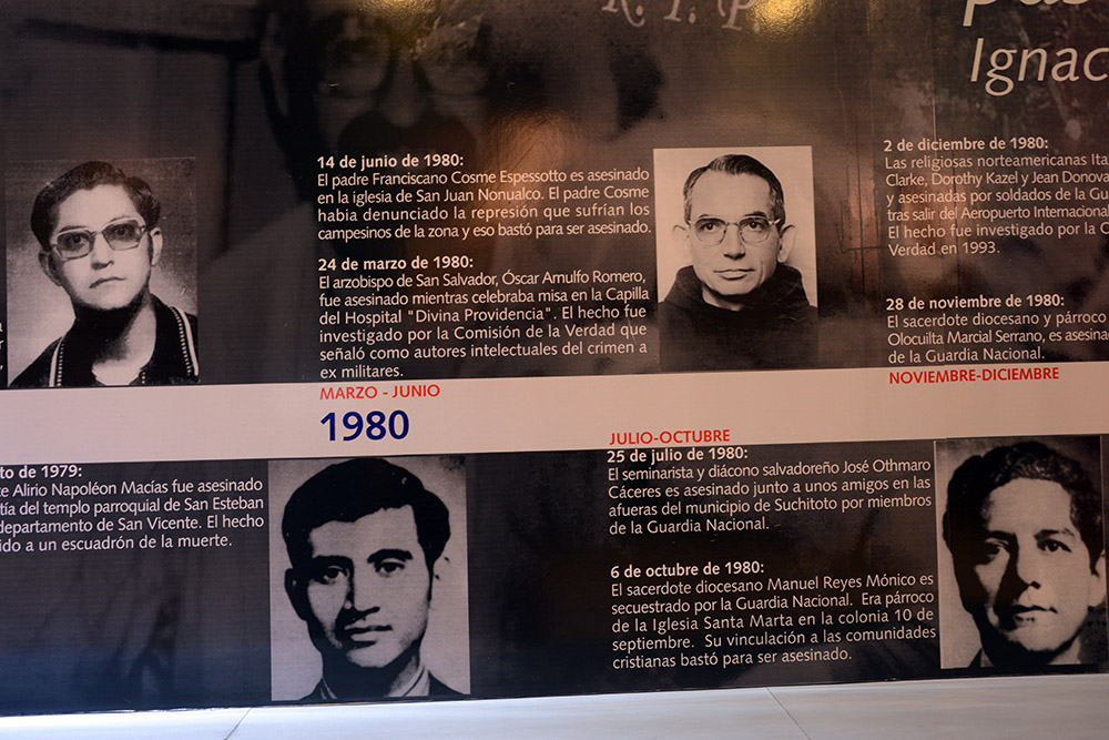 Civil war victims exhibit in San Salvador