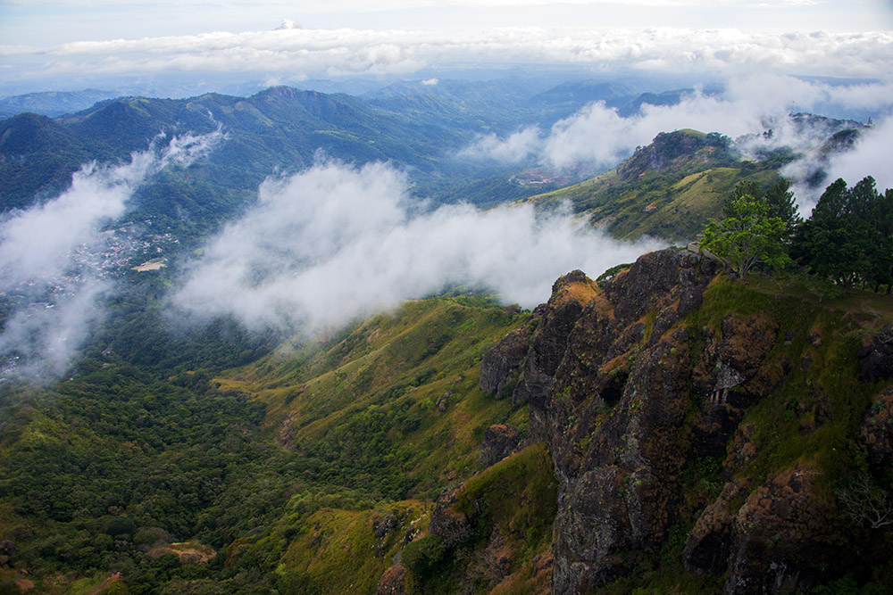 View from Puerta del Diablo near San Salvador